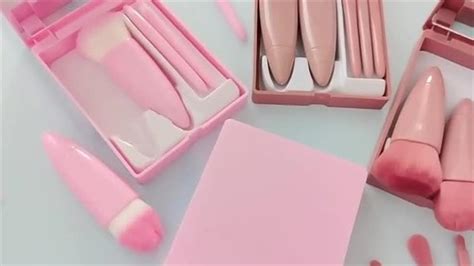 ست براش 5 تایی آینه و جعبه دار اورجینال NUDE نماشا