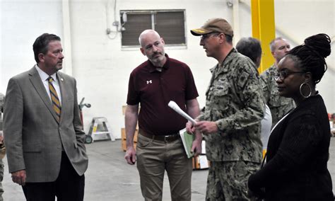 DLA Distribution Norfolk Hosts Agencys Senior Leaders Defense