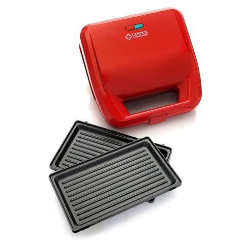 (ShopHQ) Cook's Companion® 750W Aluminum Double Waffle Maker w/ Removeable Plates – TVShoppingQueens