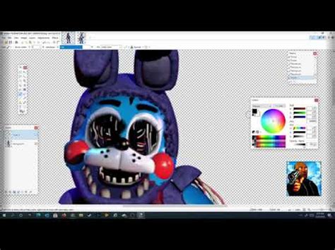 Speed Edit Withered Bonnie With Toy Bonnie S Arm And Face YouTube