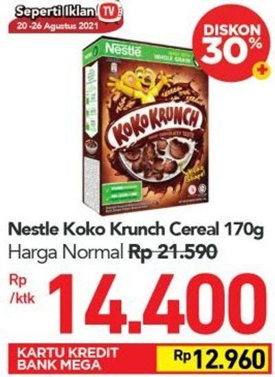 Promo Harga Nestle Koko Krunch Sereal Terbaru Minggu Ini Hemat Id