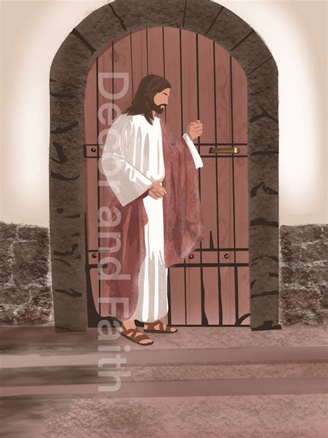 Photos Of Jesus Knocking At The Door