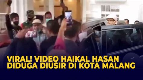 Viral Penceramah Haikal Hassan Diduga Diusir Di Malang