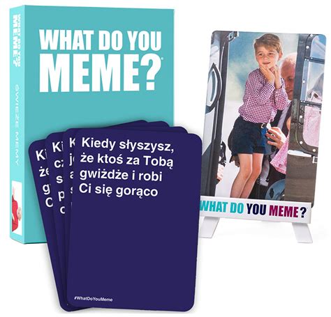 Gra What Do You Meme Extra Paka No 1 25 Memów 90 Kart Epee Taniaksiazka Pl