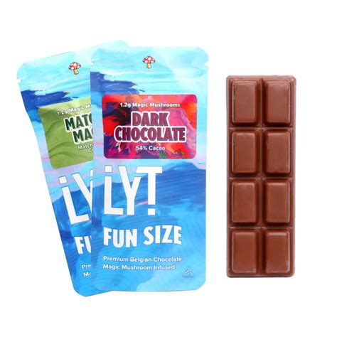 LYT Magic Mushroom Fun Size Chocolate Bars 1 2G Buy Online