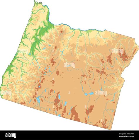 Eugene Oregon Map Stock Vector Images Alamy