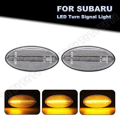 X Sequential Side Marker Signal Light For Subaru Forester