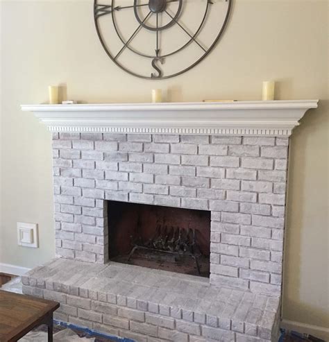 Whitewash-Brick-Fireplace-1 - Shepard Painting Solutions - Residential ...