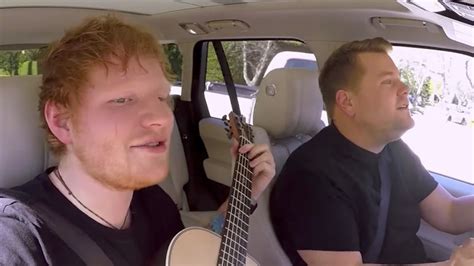 Ed Sheeran's Carpool Karaoke on The Late Late Show with James Corden's ...