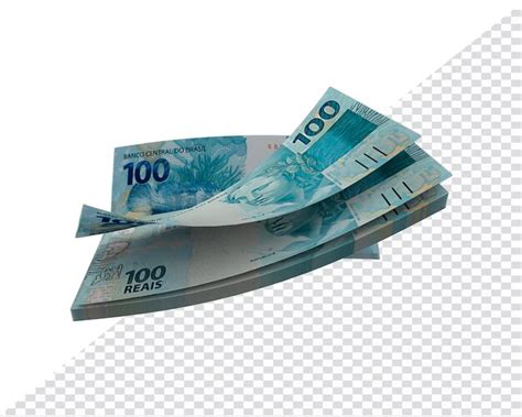 Premium Psd Psd Brazilian Money With Reais D Render