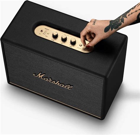 Marshall Woburn III Bluetooth Wireless Speaker, Three-way Driver System ...