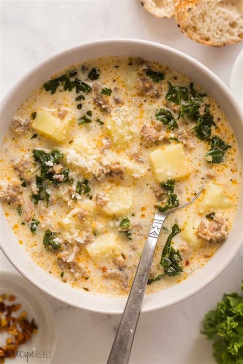 Zuppa Toscana Soup [video] The Recipe Rebel