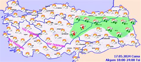 Meteoroloji den sağanak ve çöl tozu uyarısı