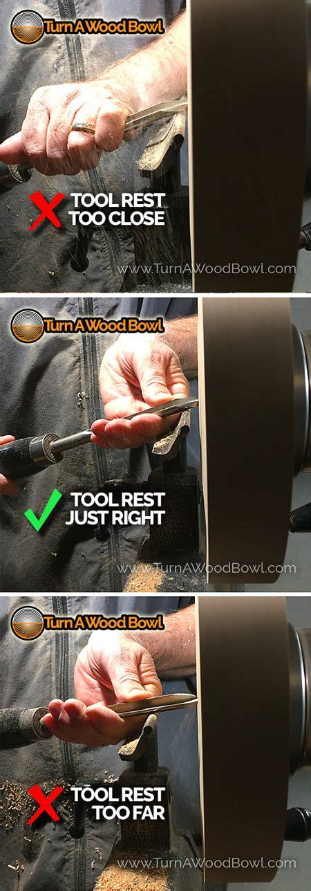 Wood Lathe Tool Rest (Height, Adjust, Maintain) - Turn A Wood Bowl ...