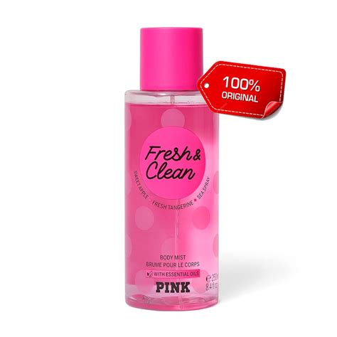 Vs Pink Fresh And Clean Fragrance Mist 250ml Victoria Secret Fresh