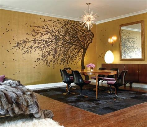 csinteriors2 | Colorful interiors, Gold accent wall, Decor