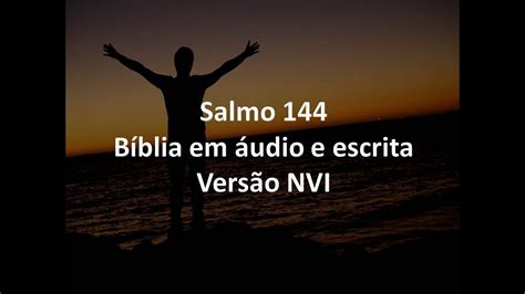 Salmo B Blia Em Udio E Escrita Vers O Nvi Youtube