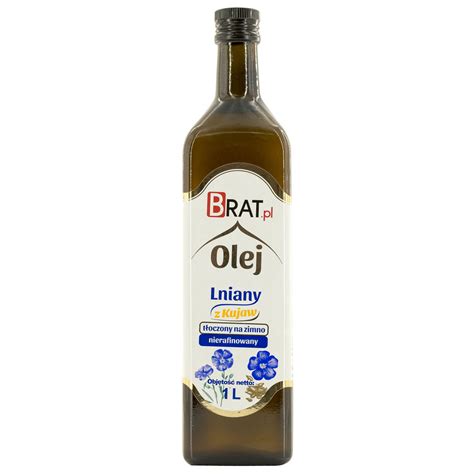 Olej Lniany 1000 Ml Brat Pl Brat Sklep EMPIK