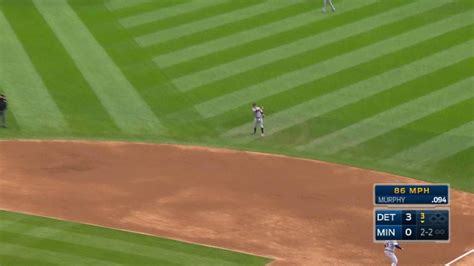 John Ryan Murphy Lines Out To Second Baseman Ian Kinsler