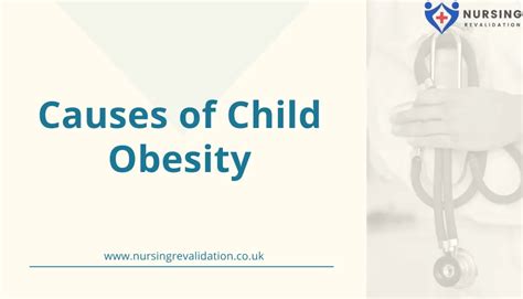 Causes Of Child Obesity Nursing Revalidation