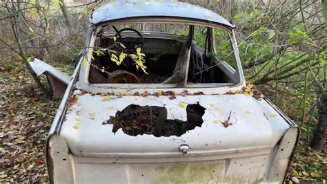 Verlassener Trabant Im Wald Reloaded Verlassene Bauwagen YouTube