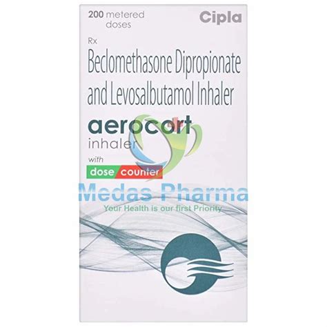 Aerocort Beclomethsone Dipropionate Inhaler Mdi In Packet