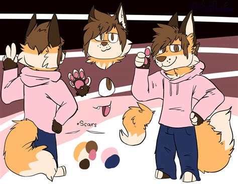 Commission For Jackbasil I Ref Sheet 1 Clothed By Korothefox On