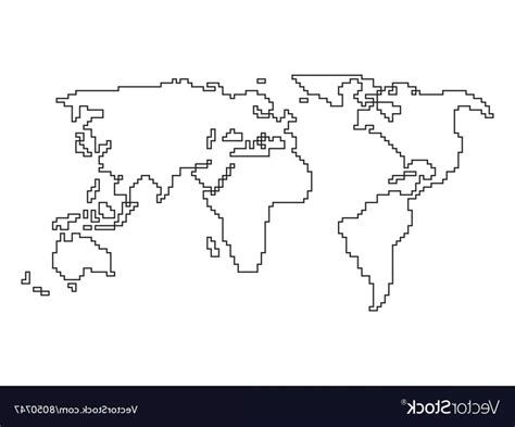 World Map Silhouette Vector at Vectorified.com | Collection of World ...