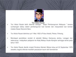 E Folio Pengajian Malaysia Tun Abdul Razak PPT