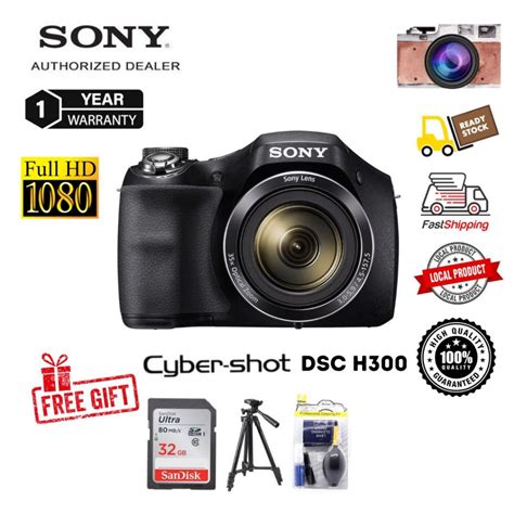 Sony Cyber Shot Dsc H300 201mp 35x Optical Zoom Compact Digital Camera