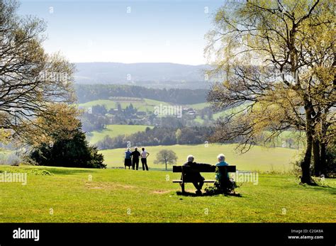 Newlands Corner North Downs Surrey Stock Photo Royalty Free Image