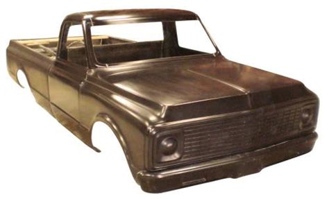 Fiberglass Chevrolet 72 Chevy regular cab Truck Auto parts, Fiberglass ...