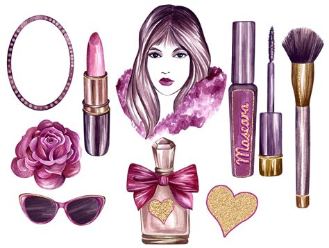 Makeup Clipart Cosmetics Clip Art Beauty Blog Clipart Fashion Girl ...