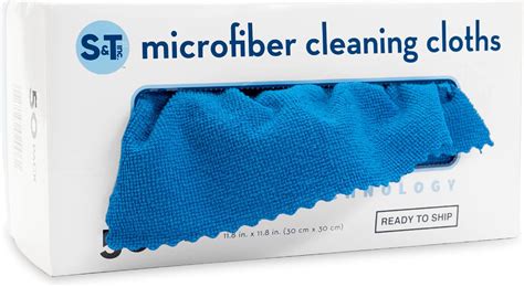 amazoncom st  microfiber cleaning cloth lint  shop towels