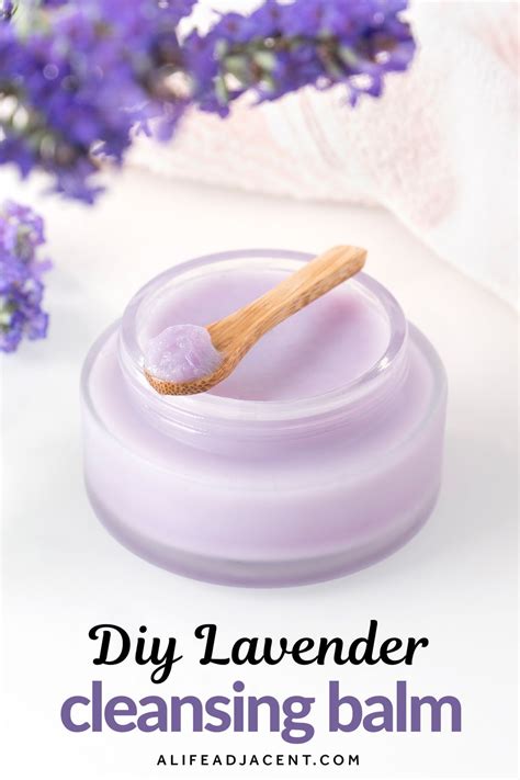 DIY Lavender Cleansing Balm Makeup Remover Balm Diy Beauty Recipes