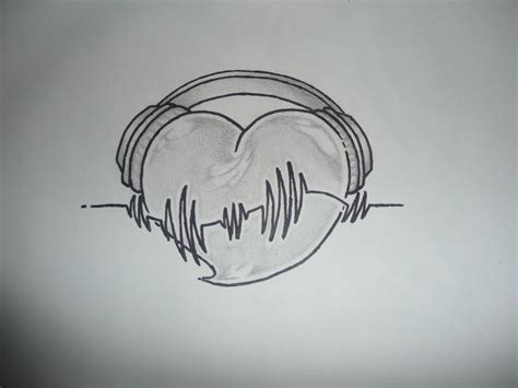 Heart And Headphones By J Elusive On Deviantart