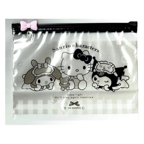 Sanrio 三麗鷗 滑扣夾鍊袋三入組 黑房間 銅板小物 小禮堂卡通商品專賣店