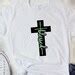 Blessed Cross SVG Religious SVG Spiritual T Shirt Design Script