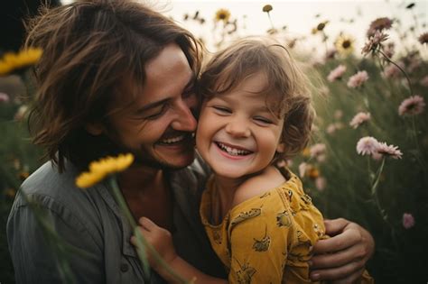 Retrato De Una Familia Afectuosa Y Amorosa Foto Gratis