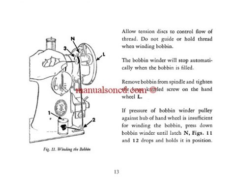 Singer 201 Sewing Machine Instruction Manual