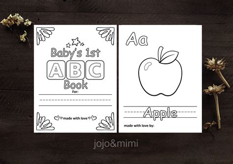 Alphabet Book Free Printable