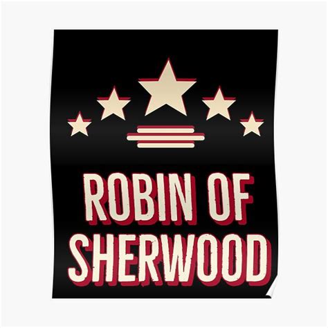 Robin Of Sherwood Poster For Sale By Customfanx Redbubble