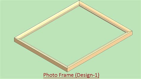 Photo Frame Design 1 Video Tutorial SolidWorks YouTube