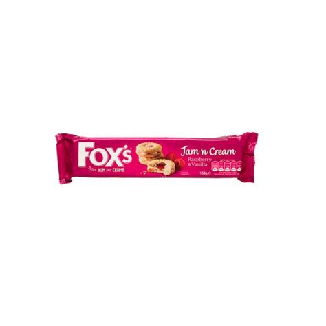 Fox S Jam N Cream Raspberry And Vanilla Biscuits Grandiose Ae