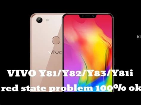 Vivo Y81 Y83 Y81i Red State Problem100 Solution Full Flash Ok YouTube