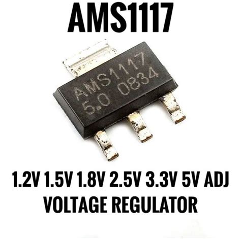 Ams V V V V V V Adj Voltage Regulator Ic