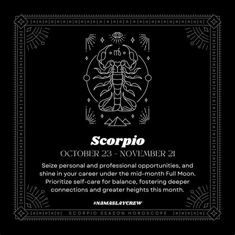 Scorpio Season Monthly Horoscope | Celebrating Scorpio