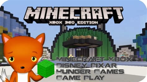 Minecraft Xbox Disney Pixar Hunger Games Game Play YouTube