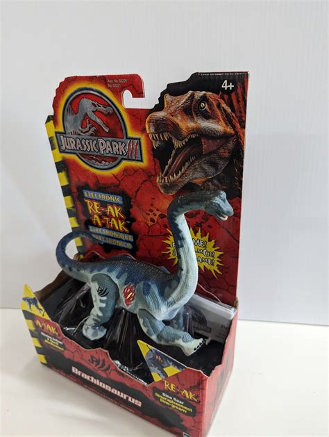 2001 Hasbro Jurassic Park Iii Electronic Re Ak A Tak Brachiosaurus New The Jurassic Store