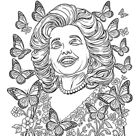 Best Dolly Parton Coloring Pages (Free Printable PDF)